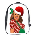 Xmas Norma Jean School Bag (Large)