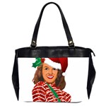 Xmas Norma Jean Oversize Office Handbag (2 Sides)