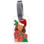 Xmas Norma Jean Luggage Tag (two sides)