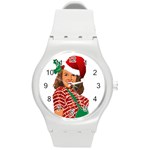 Xmas Norma Jean Round Plastic Sport Watch (M)