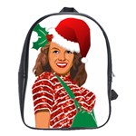 Xmas Norma Jean School Bag (XL)