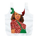 Xmas Norma Jean Full Print Recycle Bag (L)