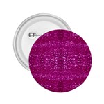 Pink sequins 2.25  Button