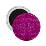 Pink sequins 2.25  Magnet