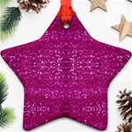 Pink sequins Ornament (Star)