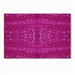 Pink sequins Postcard 4 x 6  (Pkg of 10)