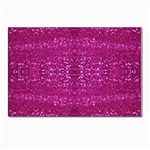 Pink sequins Postcards 5  x 7  (Pkg of 10)