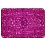 Pink sequins Large Doormat