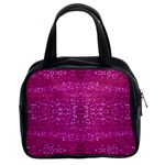 Pink sequins Classic Handbag (Two Sides)