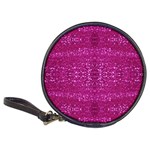 Pink sequins Classic 20-CD Wallet