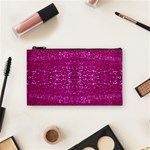 Pink sequins Cosmetic Bag (Small)