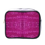 Pink sequins Mini Toiletries Bag (One Side)