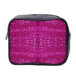 Pink sequins Mini Toiletries Bag (Two Sides)