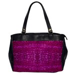 Pink sequins Oversize Office Handbag