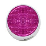 Pink sequins 4-Port USB Hub (One Side)