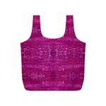 Pink sequins Full Print Recycle Bag (S)