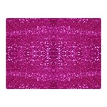 Pink sequins Double Sided Flano Blanket (Mini)