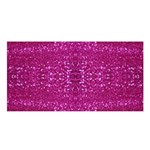 Pink sequins Satin Shawl