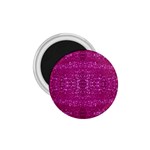 Pink sequins 1.75  Magnet