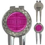 Pink sequins 3-in-1 Golf Divot