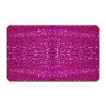 Pink sequins Magnet (Rectangular)