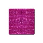 Pink sequins Magnet (Square)