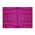 Pink sequins Sticker A4 (10 pack)