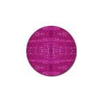 Pink sequins Golf Ball Marker