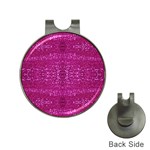 Pink sequins Golf Ball Marker Hat Clip