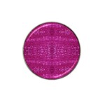 Pink sequins Hat Clip Ball Marker