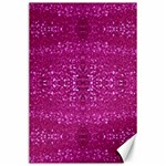 Pink sequins Canvas 24  x 36 