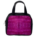 Pink sequins Classic Handbag (One Side)