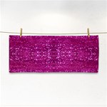 Pink sequins Hand Towel