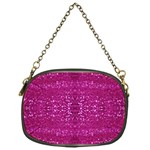 Pink sequins Chain Purse (One Side)