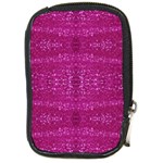 Pink sequins Compact Camera Leather Case