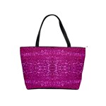 Pink sequins Classic Shoulder Handbag