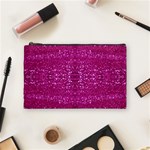 Pink sequins Cosmetic Bag (Medium)