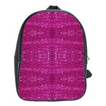 Pink sequins School Bag (Large)