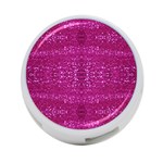 Pink sequins 4-Port USB Hub (Two Sides)