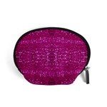 Pink sequins Accessory Pouch (Small)