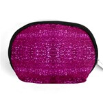 Pink sequins Accessory Pouch (Medium)