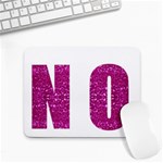 fuchsia sequin No Small Mousepad