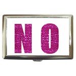 fuchsia sequin No Cigarette Money Case