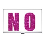 fuchsia sequin No Business Card Holder