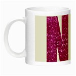 fuchsia sequin No Night Luminous Mug