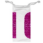 fuchsia sequin No Jewelry Bag