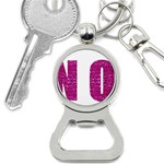 fuchsia sequin No Bottle Opener Key Chain