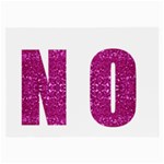 fuchsia sequin No Large Glasses Cloth