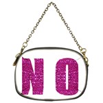 fuchsia sequin No Chain Purse (Two Sides)