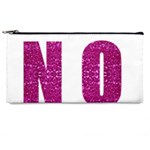 fuchsia sequin No Pencil Case